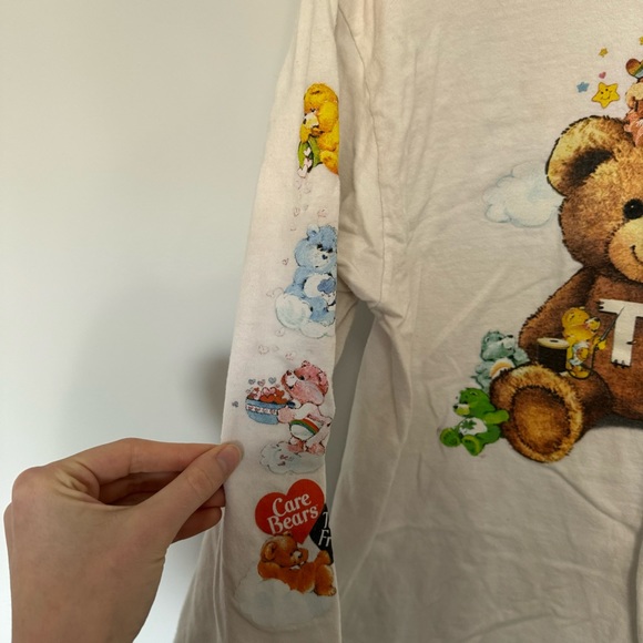 Teddy Fresh Care Bears White Graphic Long Sleeve - Picture 4 of 7